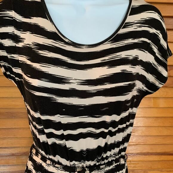 Nice Design History Maxi Dress Super Stretchy Boho Hippie Zebra Pattern - Picture 4 of 7